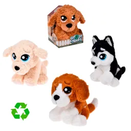 Perro Peluche Material Reciclado Resoftables