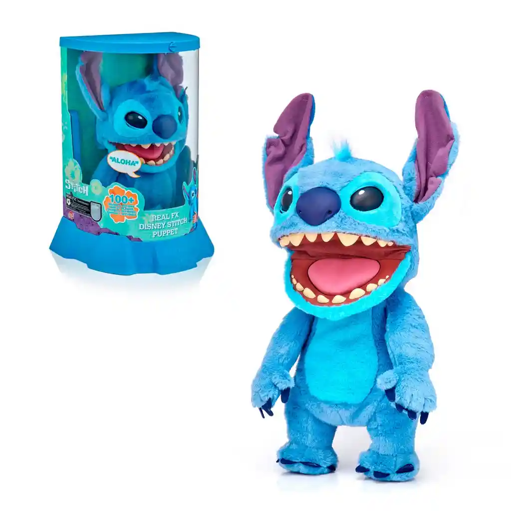 Figura Animatronix Stitch En Capsula