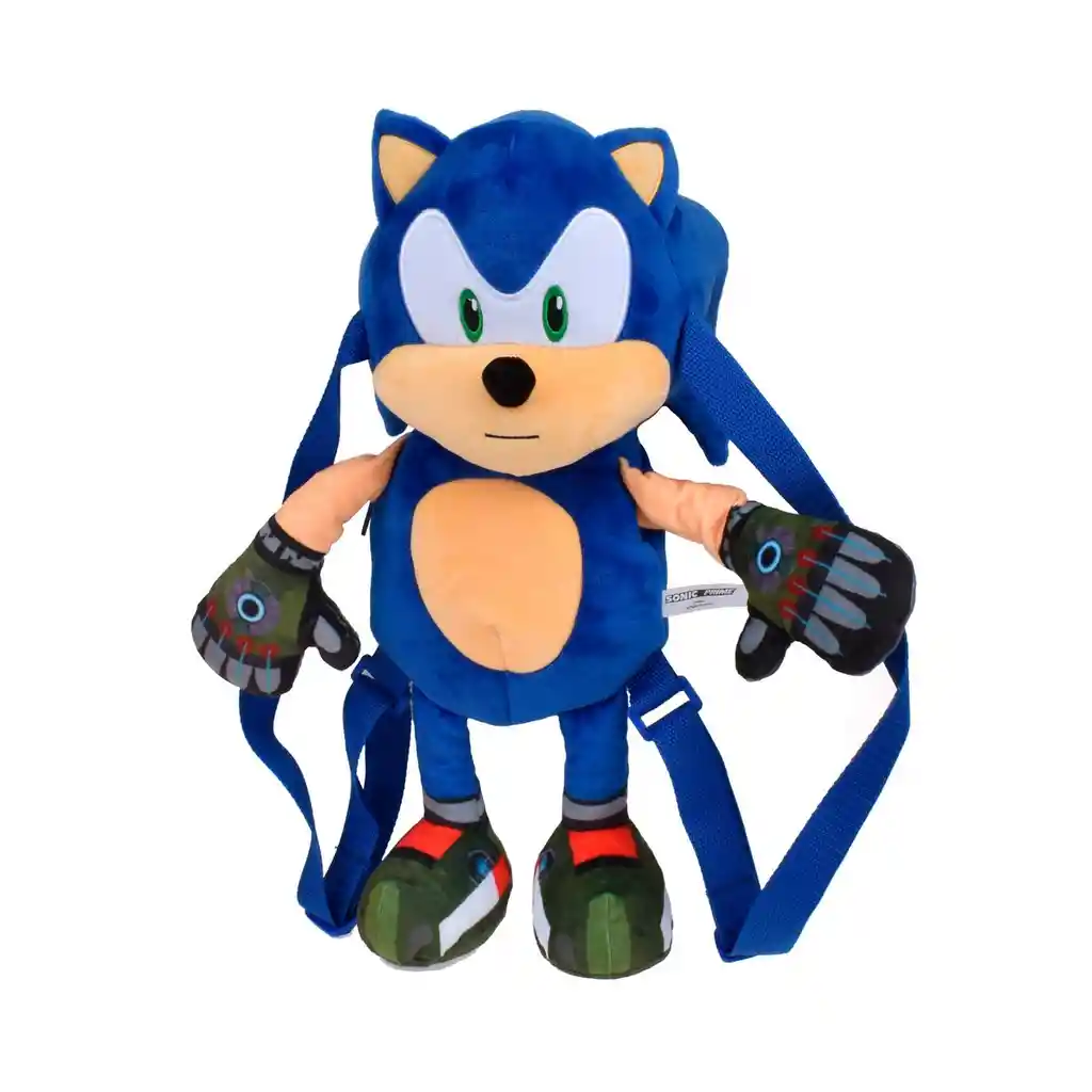 Peluche Mochila De 30 Cms Sonic - Sonic