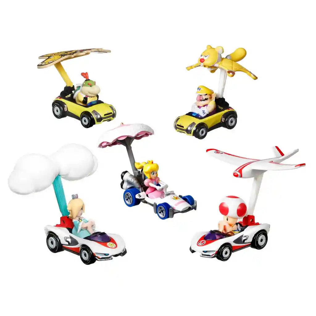 Hot Wheels Personajes Con Glider Sorpresa