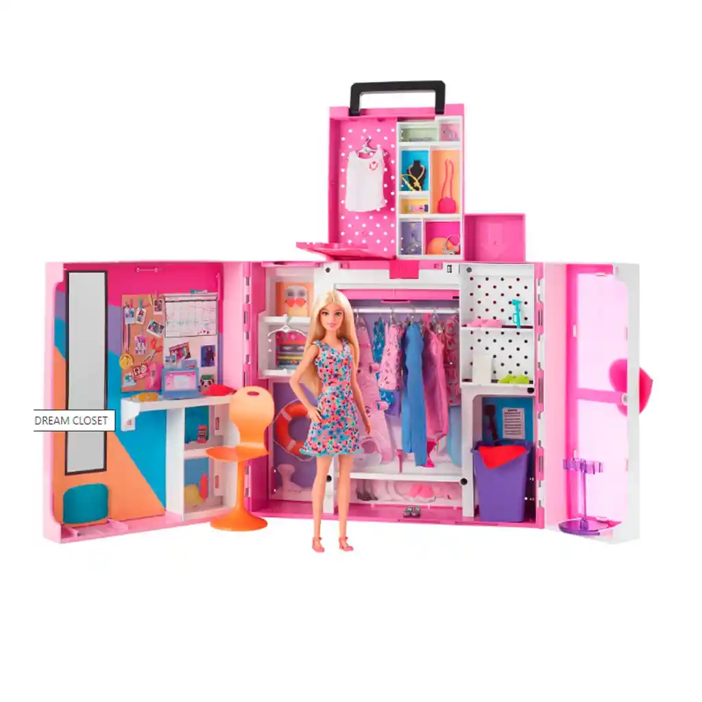 Barbie Dream Closet Nuevo Con Muñeca