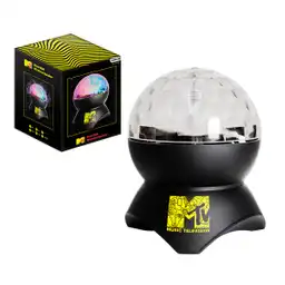 Parlante Bola Disco Mtv Con Mini Microfono Mtv