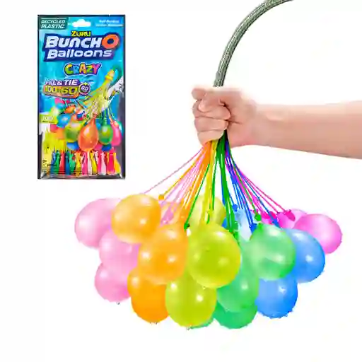 Pack 3 Boquillas Con Bombas De Agua De Llenado Rapido Bunch O Balloons