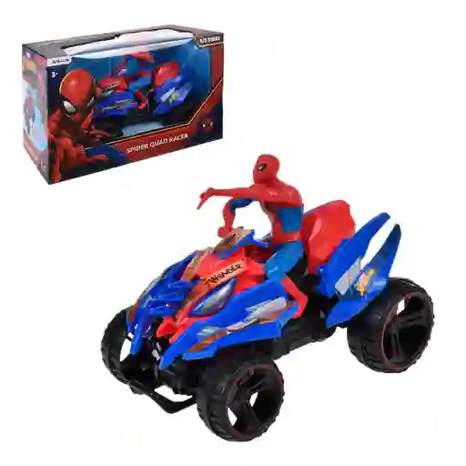 Cuatrimoto R/c Con Figura Spiderman