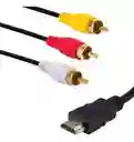 Cable Hdmi A 3 Rca Digital Audio Video Macho 1.5 Mts