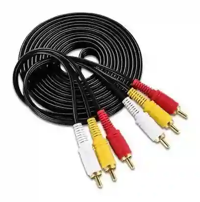 Cable 3 Rca A 3 Rca 5 Mts.