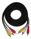 Cable 3 Rca A 3 Rca 5 Mts.