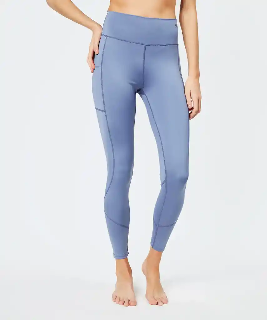 Calza Deportiva Mujer Clásica L Azul