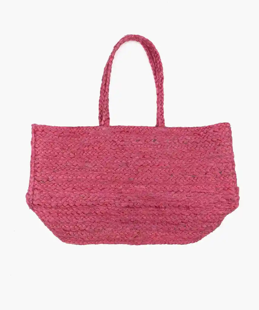 Bolso Mujer Yute Fucsia
