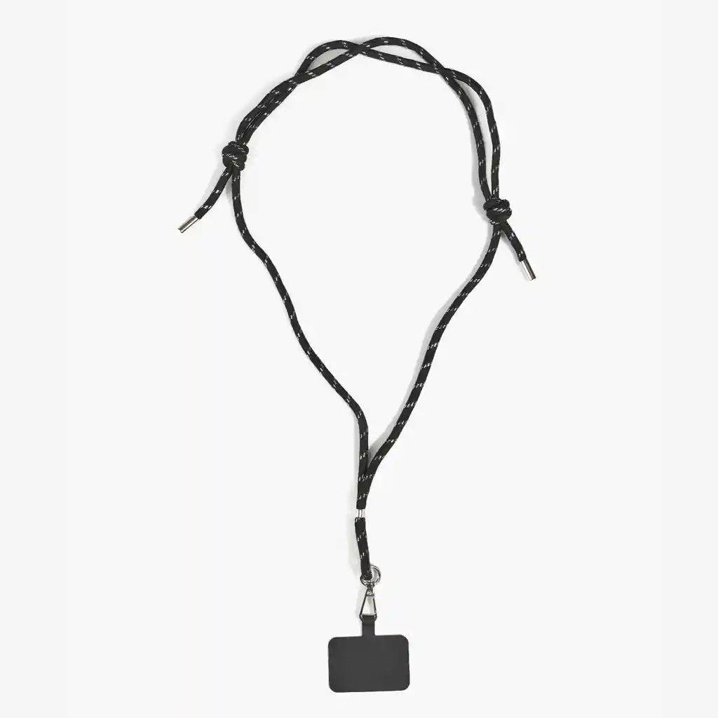 Strap Colgante Celular Mujer Negro