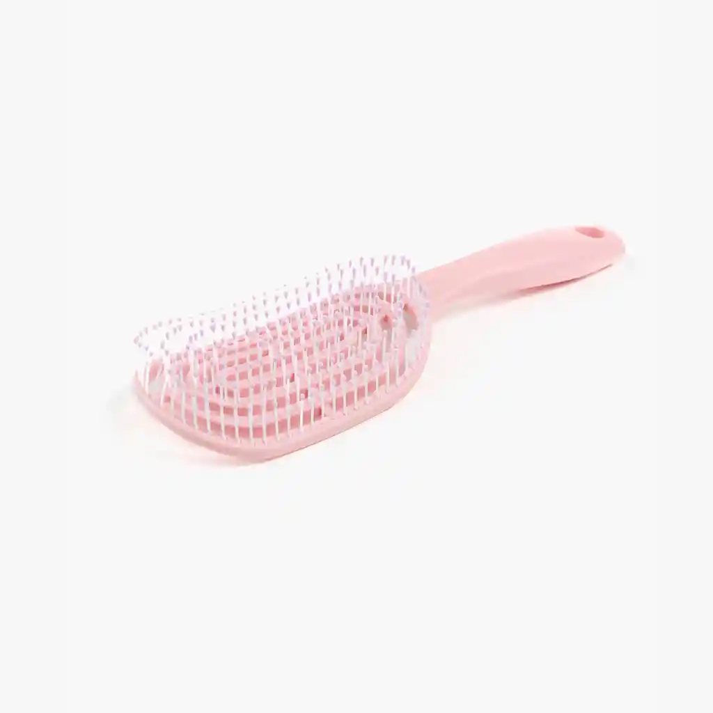 Cepillo De Pelo Mujer Desenredante Rosado