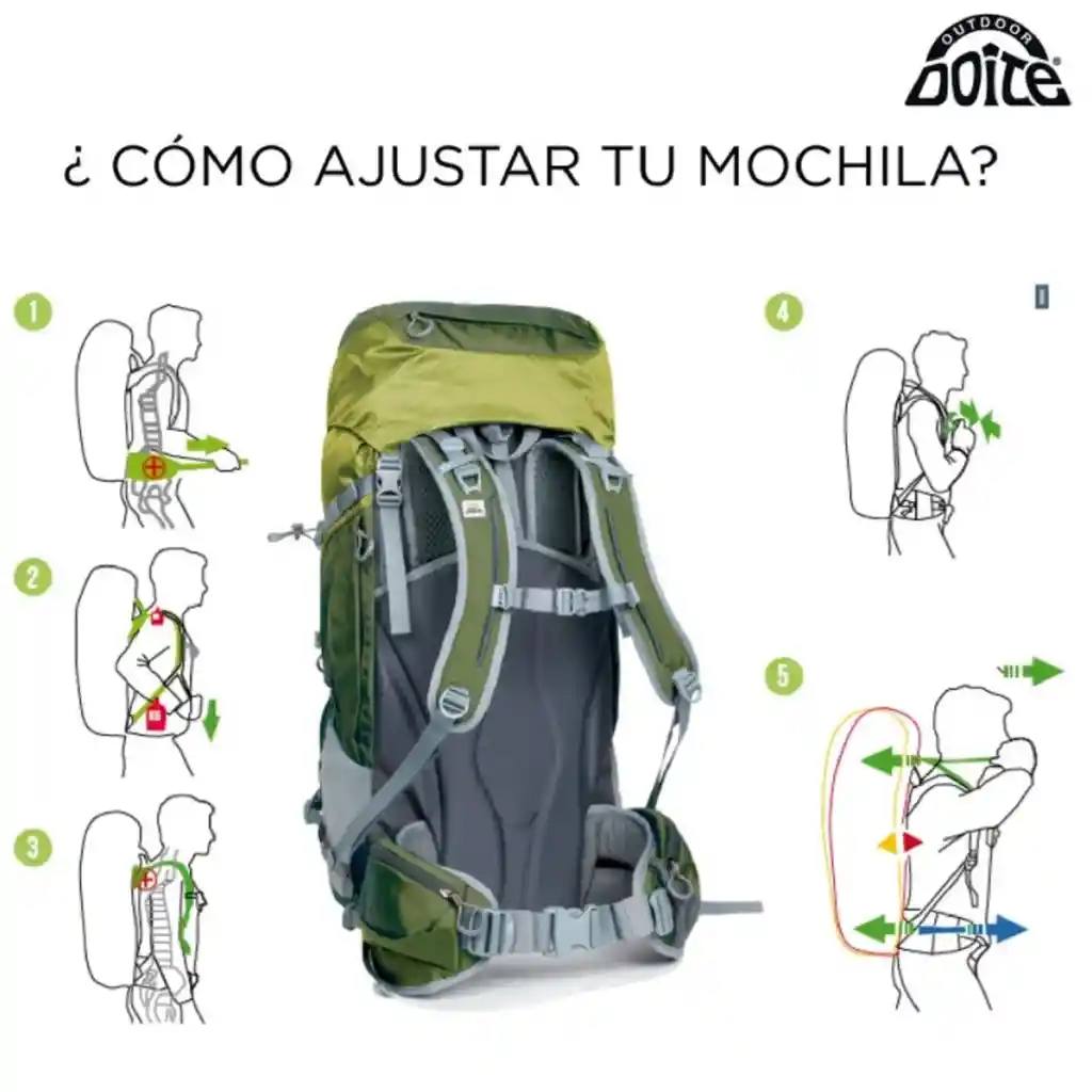 Mochila Sendero 75 Litros Azul 16692