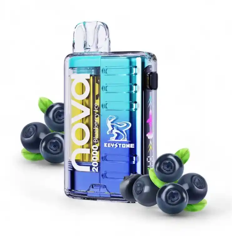 Vaporizador Desechable Nova 20000 Puff - Blueberry Ice