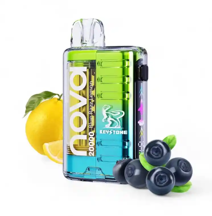 Vaporizador Desechable Nova 20000 Puff - Blue Razz Lemon