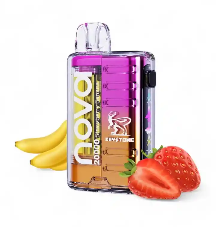 Vaporizador Desechable Nova 20000 Puff - Frutilla Banana