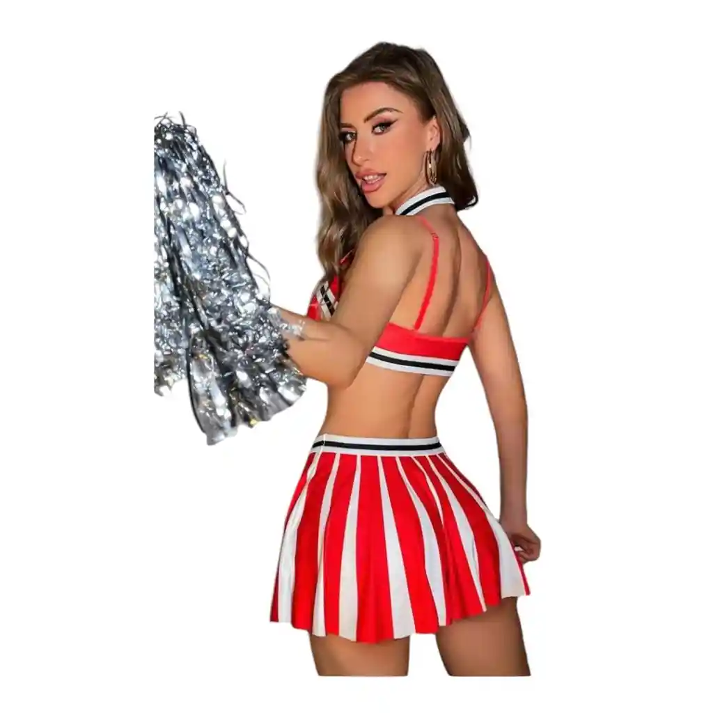 Disfraz Porrista Sexy. Talla L