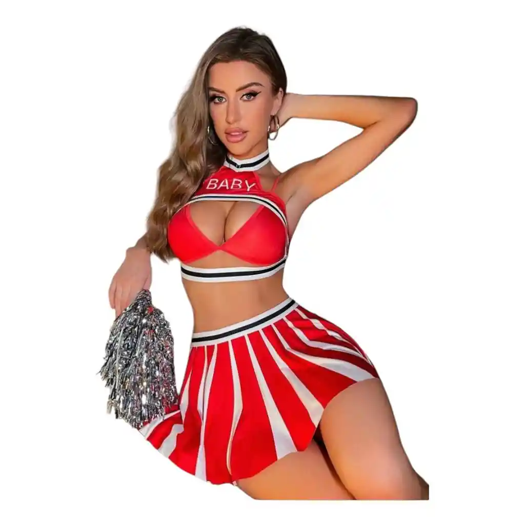 Disfraz Porrista Sexy. Talla L