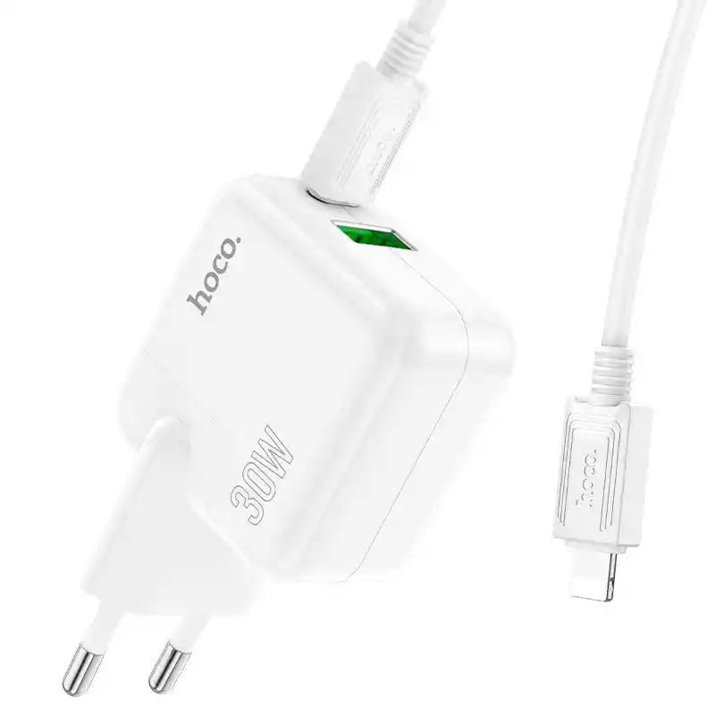 Cargador Hoco C111a Pd30w Usb-c Qc3.0