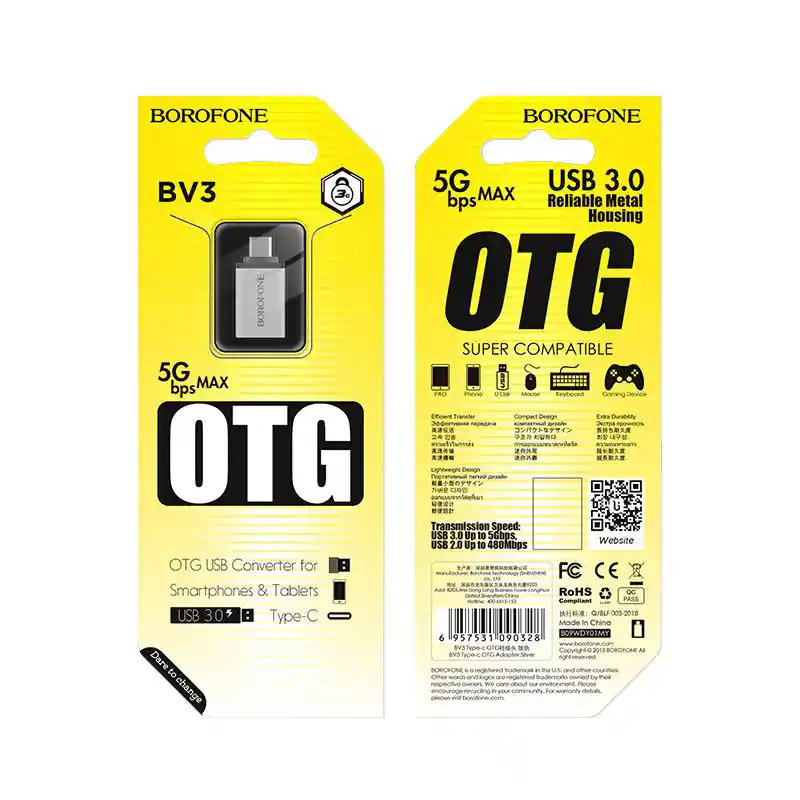 Adaptador Otg Usb A Tipo C