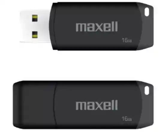 Pendrive Maxell 16gb 2.0 Negro