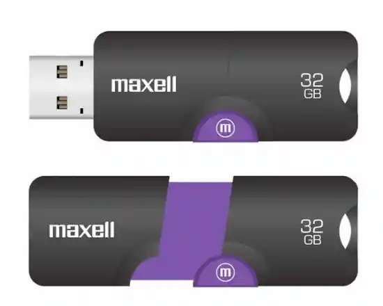 Pendrive Maxell 32gb 3.2 Negro