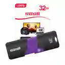 Pendrive Maxell 32gb 3.2 Negro