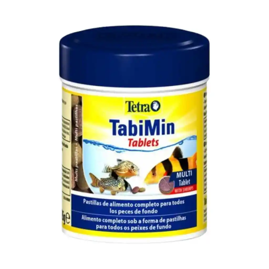 Tetra Tablets Tabimin, Alimento Completo Peces De Fondo (58 Tb)