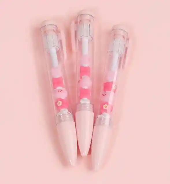 Bolígrafo De Tinta Gel Gel Gato Sakura Kawaii