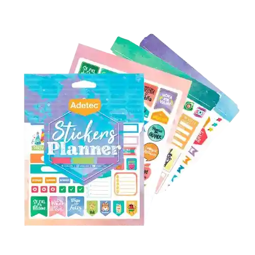 Blocks De Stickers Planner Y Travel Adhesivos