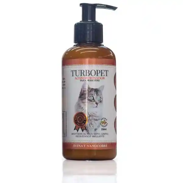 Turbopet Shampoo Avena Y Nanocobre (gato) 250ml