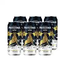 6x Pack Austral Patagonia Black Lager 473ml