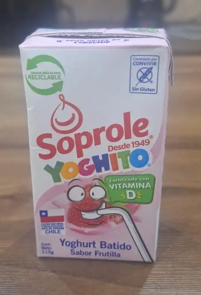 Yogurt Batido Frutilla