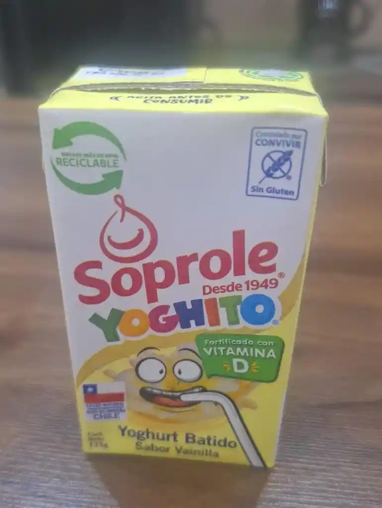 Yogurt Batido Vainilla