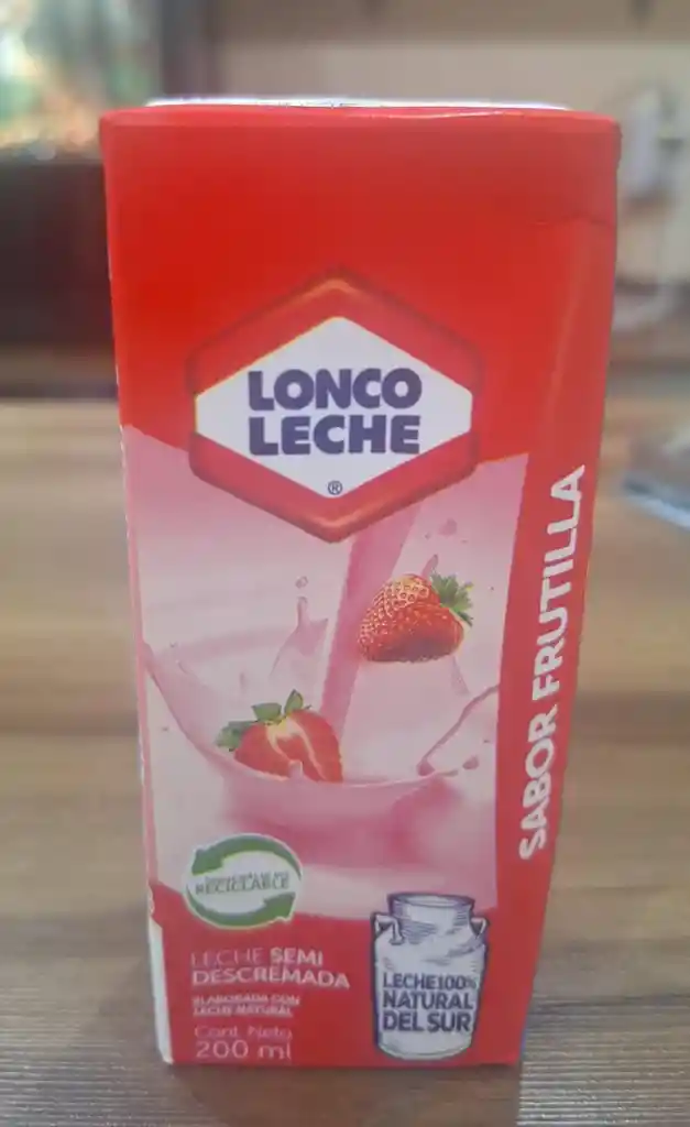 Leche Frutilla Loncoleche