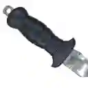 Cuchillo Buceo Punta Plana Acero Inox 33cms 367gr Con Funda