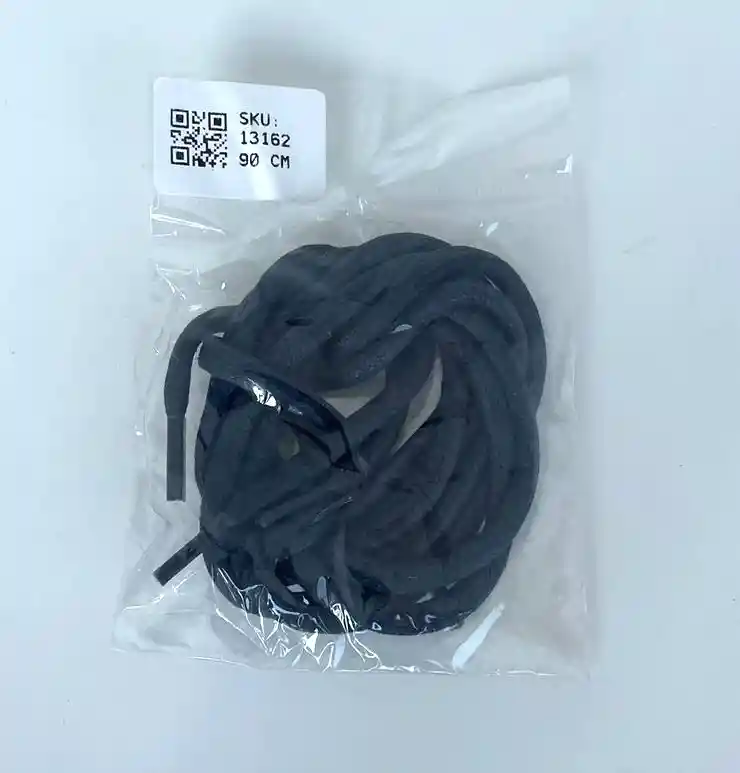 Cordon Encerado Redondo Azul 90