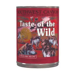 Lata Taste Of The Wild Southwest Canyon 390g Perro (jabalí)