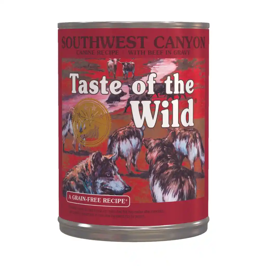 Lata Taste Of The Wild Southwest Canyon 390g Perro (jabalí)