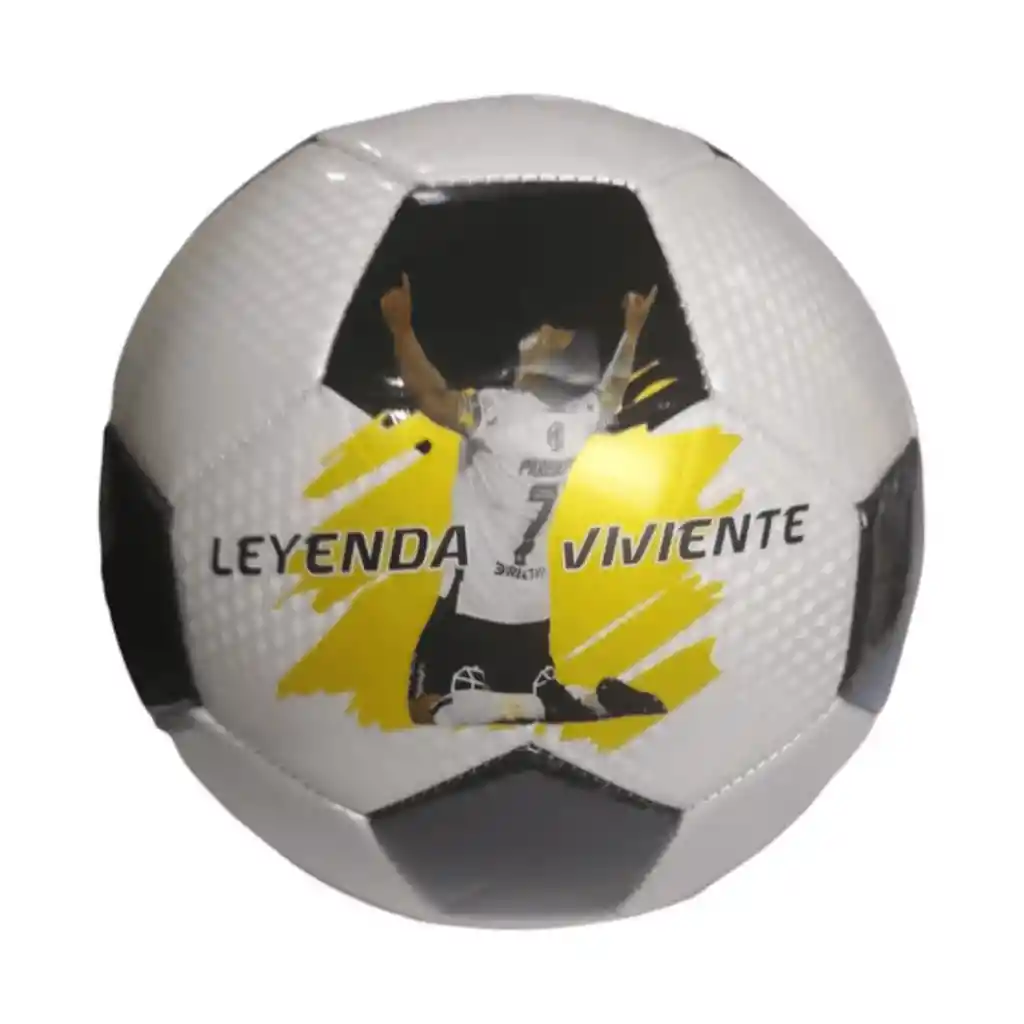 Pelota De Futbol Leyenda Viviente 7 Blanco Y Negro