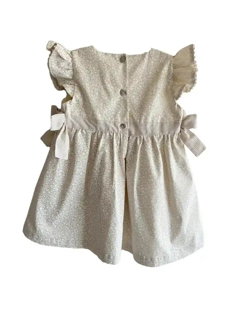 Vestido Tulipan Algodón Bebé Niña 18 Meses