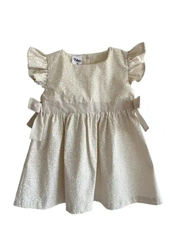 Vestido Tulipan Algodón Bebé Niña 18 Meses