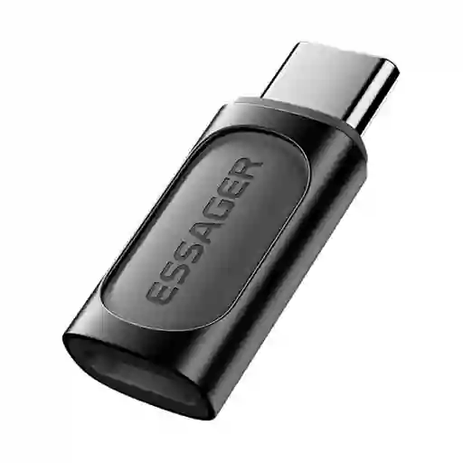 Adaptador Lightning A Usb-c Negro