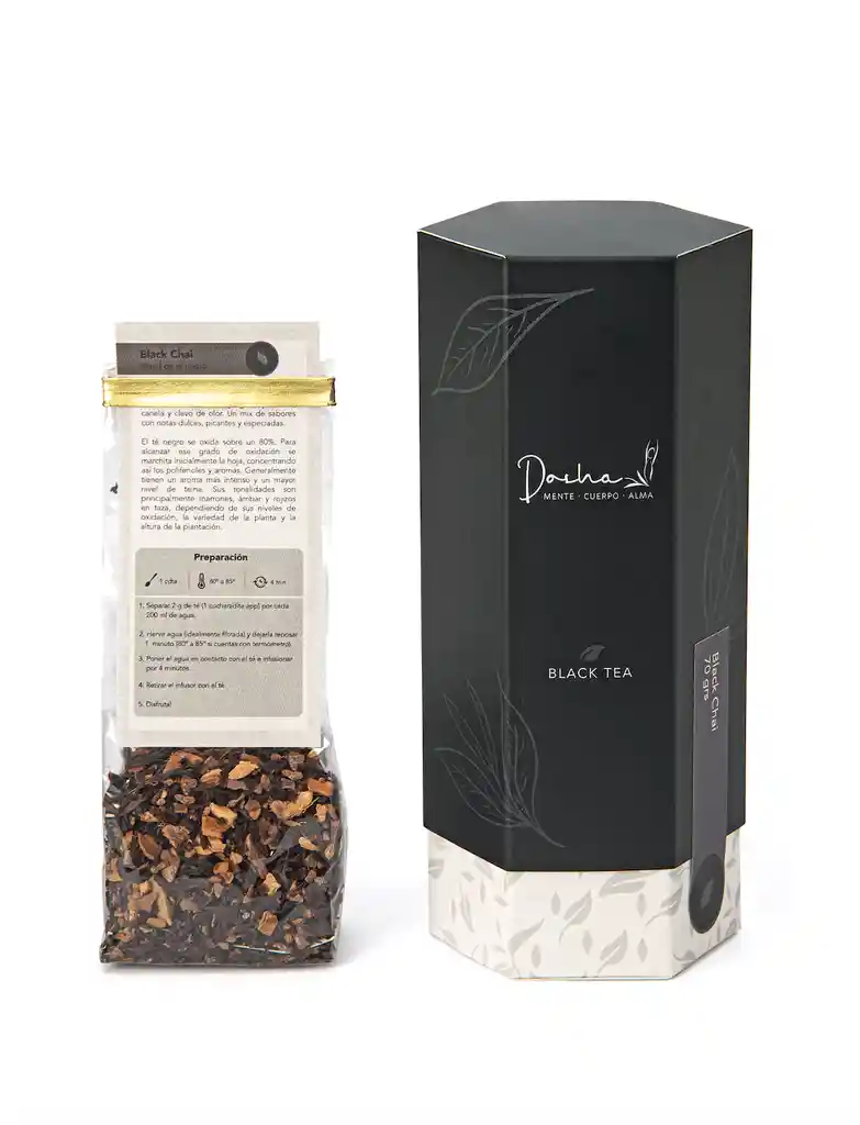 Black Chai . Té Negro Chai 70gr