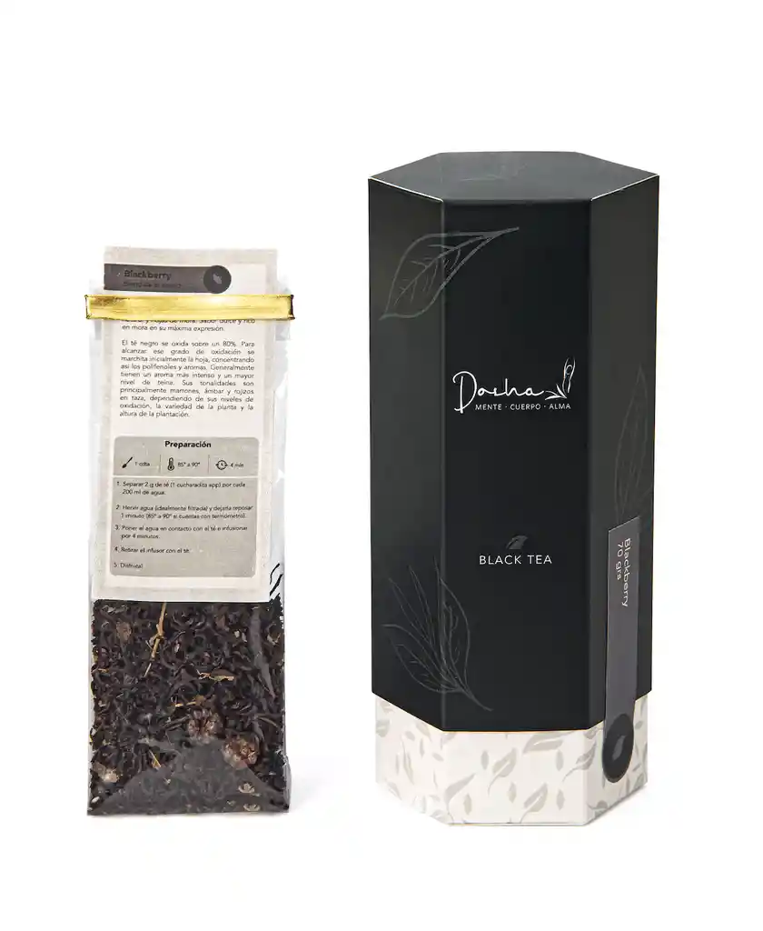 Blackberry . Té Negro Con Mora 70gr