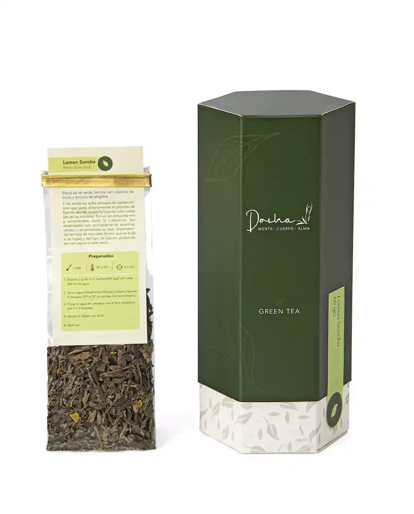 Lemon Sencha . Té Verde Con Limón Y Jengibre 60gr