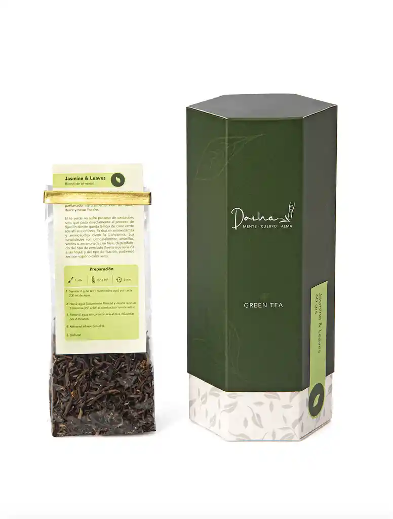 Jasmine & Leaves . Té Verde Con Jazmín 60gr