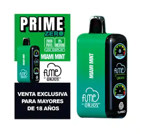 Vape Fume Prime Zero Miami Mint 20.000 Puff