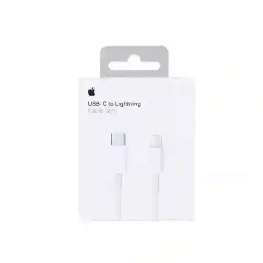 Cable Apple Alt Lightning A Usb C Blanco 2m