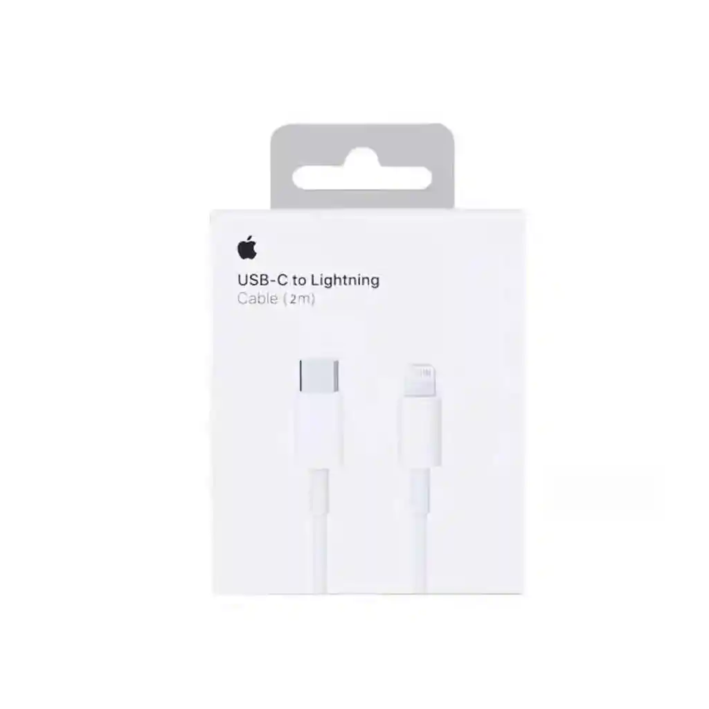 Cable Apple Alt Lightning A Usb C Blanco 2m