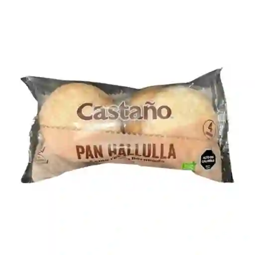 Pan Hallulla Castaño 4u 340gr